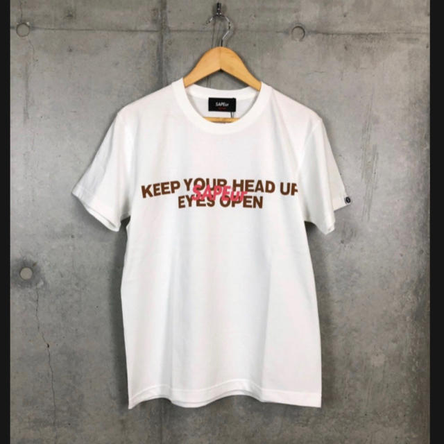 【XXL】SAPEur ロッドマン Tシャツ CORAL PINK ホワイト メンズのトップス(Tシャツ/カットソー(半袖/袖なし))の商品写真