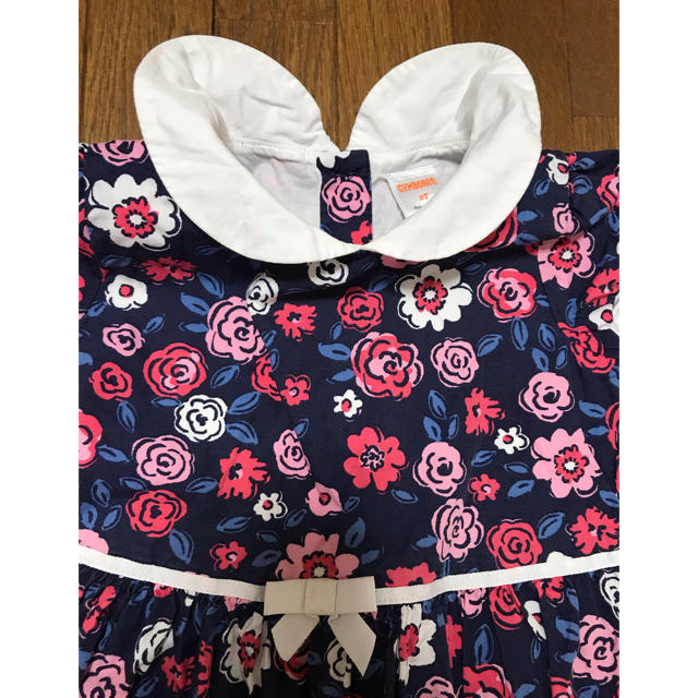 GYMBOREE(ジンボリー)のジンボリー 花柄コットンワンピース キッズ/ベビー/マタニティのキッズ服女の子用(90cm~)(ワンピース)の商品写真