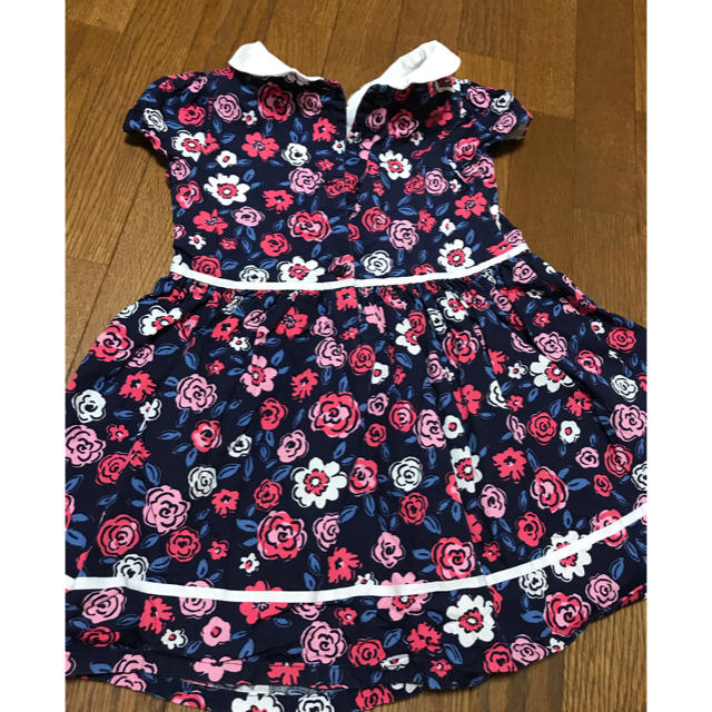 GYMBOREE(ジンボリー)のジンボリー 花柄コットンワンピース キッズ/ベビー/マタニティのキッズ服女の子用(90cm~)(ワンピース)の商品写真