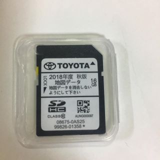 トヨタ(トヨタ)のトヨタ  ナビSD 2018年度秋版  NSZT-W64用(カーナビ/カーテレビ)