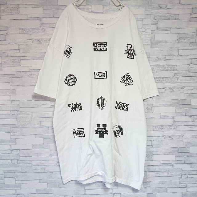 VANS(ヴァンズ)の★稀少★ 90s VANS OFF THE WALL Tシャツ バンズ ゆるだぼ メンズのトップス(Tシャツ/カットソー(半袖/袖なし))の商品写真