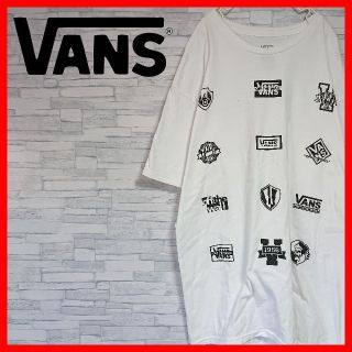 ヴァンズ(VANS)の★稀少★ 90s VANS OFF THE WALL Tシャツ バンズ ゆるだぼ(Tシャツ/カットソー(半袖/袖なし))