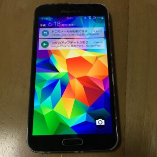 ギャラクシー(Galaxy)のdocomo galaxy s5 sc-04F 送料無料(スマートフォン本体)