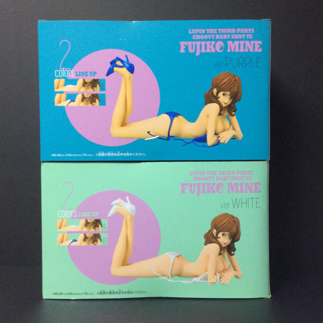 BANPRESTO(バンプレスト)のルパン三世Part5 峰不二子 パープル・ホワイト2点セット エンタメ/ホビーのフィギュア(アニメ/ゲーム)の商品写真