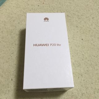 アンドロイド(ANDROID)のHUAWEI p20 lite本体SIMフリー ブラック(スマートフォン本体)