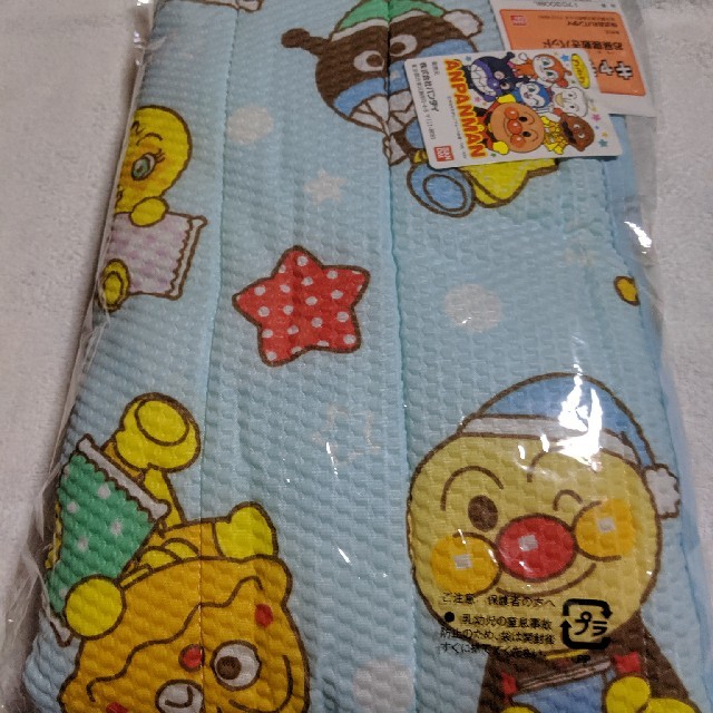 アンパンマン(アンパンマン)の超下　ＡＮＰＡＮＭＡＮ  お昼寝敷パッド ７０×１２０ｃｍ　 新品未使用品 キッズ/ベビー/マタニティの寝具/家具(敷パッド)の商品写真