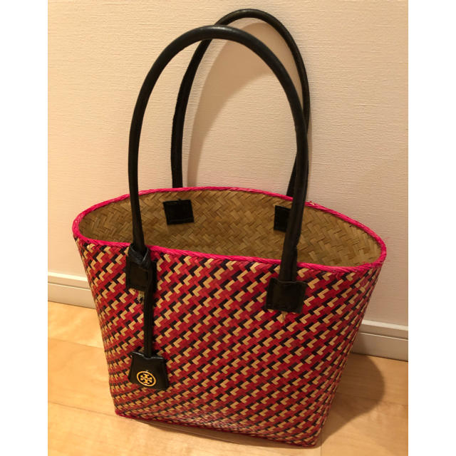 Tory Burch(トリーバーチ)の TORY BURCH ストロー カゴバッグ レディースのバッグ(かごバッグ/ストローバッグ)の商品写真