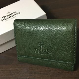 ヴィヴィアンウエストウッド(Vivienne Westwood)のVivienne Westwood 緑 三つ折り財布(折り財布)