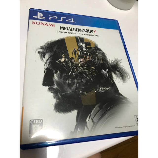 PlayStation4(プレイステーション4)のメタルギア PS4 ground zero+phantom pain エンタメ/ホビーのゲームソフト/ゲーム機本体(家庭用ゲームソフト)の商品写真