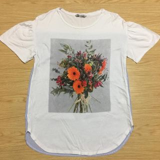 ザラ(ZARA)の送込 Ｔシャツ(Tシャツ(半袖/袖なし))