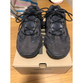 アディダス(adidas)のかずや様専用 yeezy 500 utility black 25.5(スニーカー)