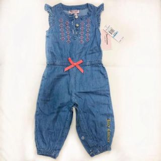 ザラキッズ(ZARA KIDS)の新品タグ付★デニムサロペット★ロンパース★(ロンパース)