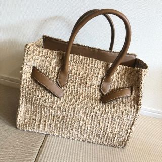 シー(SEA)の専用出品　SEA カゴバーキン カゴバッグ Mサイズ(かごバッグ/ストローバッグ)