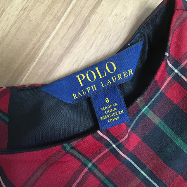 Ralph Lauren(ラルフローレン)の女の子 8歳用 130 ワンピース セレモニー キッズ/ベビー/マタニティのキッズ服女の子用(90cm~)(ワンピース)の商品写真