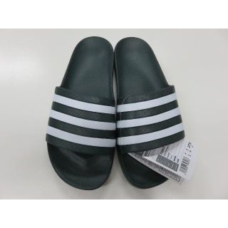 アディダス(adidas)のアディダス ADILETTE AQUA ダークグリーン 27.5㎝(サンダル)