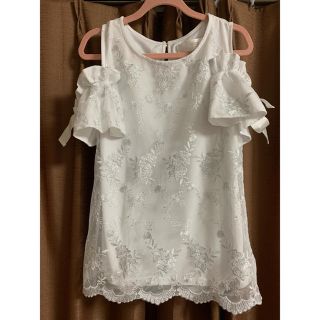 トッコ(tocco)のtocco closet オフショルカットソー(カットソー(半袖/袖なし))