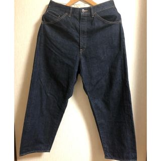 サンシー(SUNSEA)のbukht big denim ブフト デニム　サイズ１　S(デニム/ジーンズ)