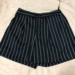 スコットクラブ(SCOT CLUB)の新品 13800円  スコットクラブ ☆ストライプ美脚パンツ  日本製(ハーフパンツ)