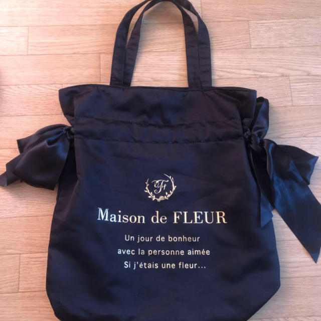 Maison de FLEUR - MaisondeFLEUR トートバッグの通販 by ｜メゾンドフルールならラクマ