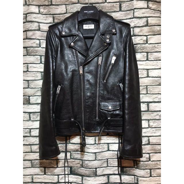 Saint Laurent - サンローランパリ ☆13AW L17カーフレザーライダース Saint Laurent - サンローランパリ ☆13AW L17カーフレザーライダース
