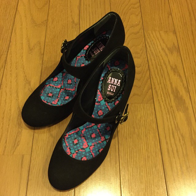 ANNA SUI  パンプス ブラック