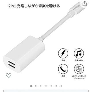 iPhone 変換ケーブル(変圧器/アダプター)