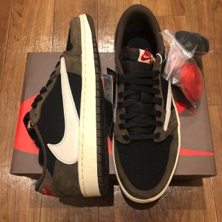 ナイキ(NIKE)のtravis scott AIR JORDAN 1 LOW 28.0 cm(スニーカー)