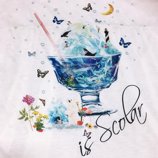 スカラー(ScoLar)のカキ氷チュール重ねプルオーバー(Tシャツ(半袖/袖なし))