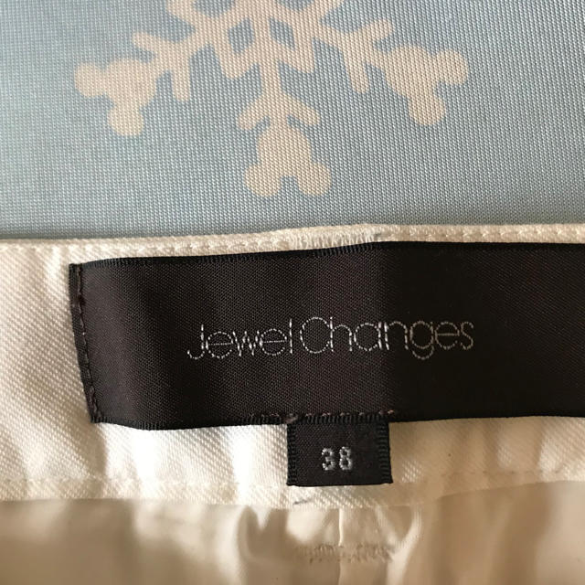 Jewel Changes(ジュエルチェンジズ)のお値下げ Jewel Channges チェックパンツ ストライプパンツ レディースのパンツ(クロップドパンツ)の商品写真