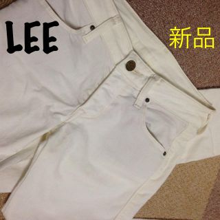 リー(Lee)のLEEジェギンスキニーXXSホワイト(スキニーパンツ)