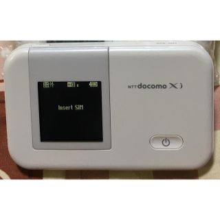 エヌティティドコモ(NTTdocomo)のモバイルwifiルーター  docomo HW-02E ★格安sim可能(PC周辺機器)