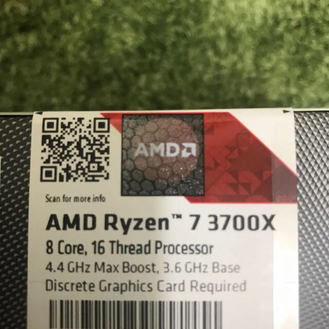 AMD Ryzen 7 3700X CPU スマホ/家電/カメラのPC/タブレット(PCパーツ)の商品写真