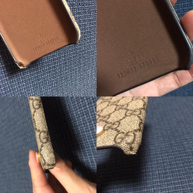 Gucci(グッチ)のGUCCI  iPhone 10ケース スマホ/家電/カメラのスマホアクセサリー(iPhoneケース)の商品写真