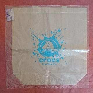 クロックス(crocs)の【新品未使用】crocs クロックス トートバッグ ブルー(トートバッグ)