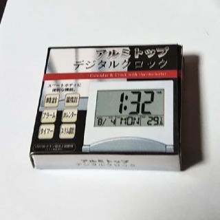 新品-未使用デジタルクロック(置時計)