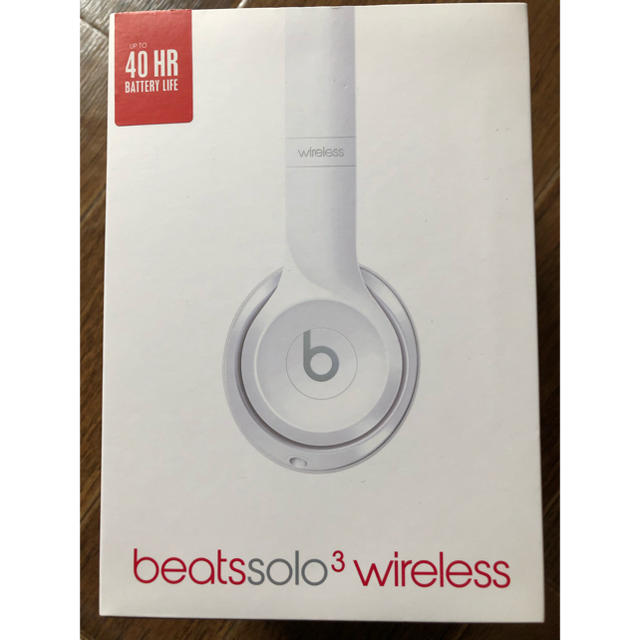 beats by dr.dre Solo3 Wireless グロスホワイト新品