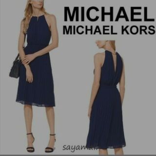 マイケルコース(Michael Kors)のあんぬ様専用   マイケルコース ホルダーネックワンピース(ひざ丈ワンピース)