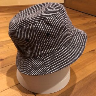 ギャップ(GAP)のGAP 帽子 バケットハットリバーシブル ヒッコリー(ハット)