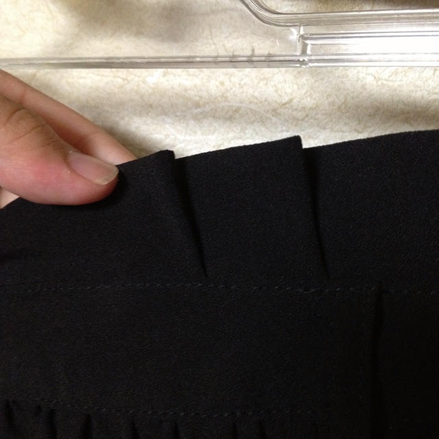 ROPE’(ロペ)のウエストフリルの上品スカート♡送料無料 レディースのスカート(ひざ丈スカート)の商品写真