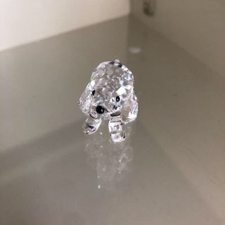 スワロフスキー(SWAROVSKI)の最終お値下げ！スワロフスキー プードル(置物)