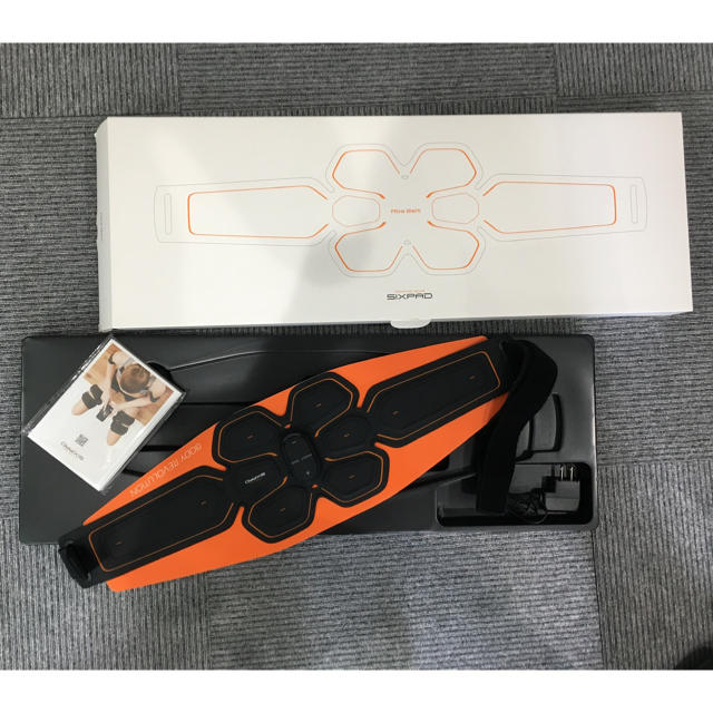 SIXPAD(シックスパッド)のMTG SIXPAD Abs Belt シックスパッド アブズベルト スポーツ/アウトドアのトレーニング/エクササイズ(トレーニング用品)の商品写真