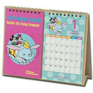 ディズニー(Disney)のディズニー レトロシリーズ 卓上カレンダー(カレンダー/スケジュール)