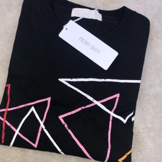 サンシー(SUNSEA)のネオンサイン 19ss tシャツ(Tシャツ/カットソー(半袖/袖なし))