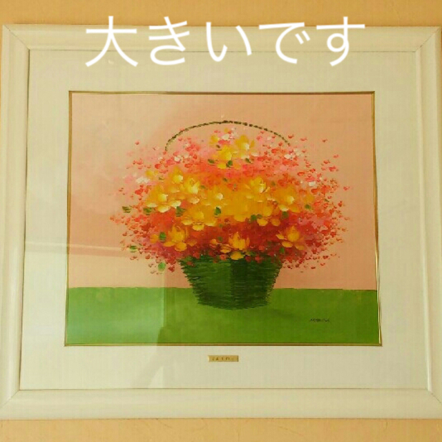 花の絵 絵画 油絵 大きい Ikeda 黄色の花 風水 リビング 花の絵の通販 By ノニ S Shop ラクマ