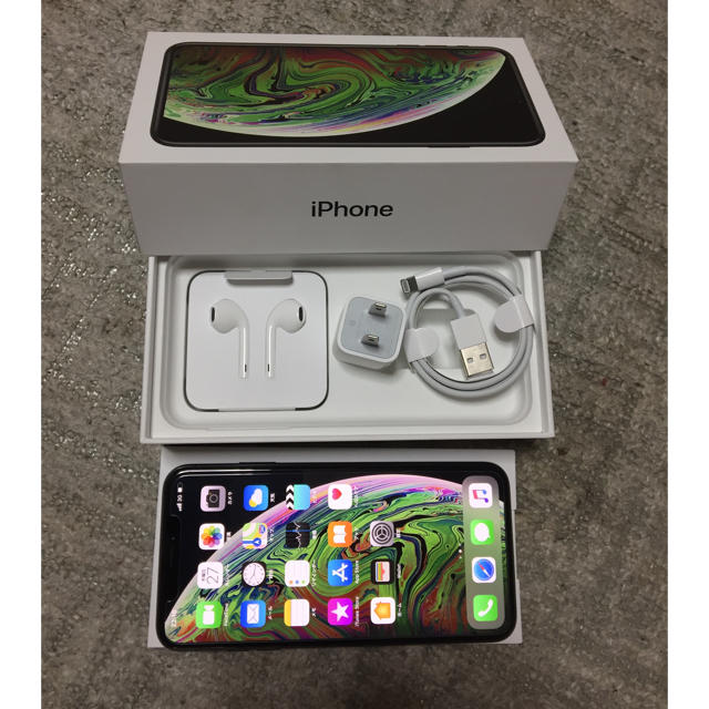 IPhone XS Max 64 gb グレーフルセット