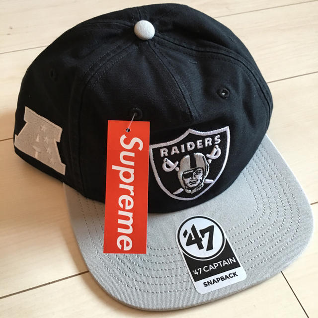 価格交渉受け付けます！Supreme/NFL Raiders 5-Panel - キャップ