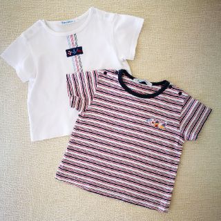 ファミリア(familiar)のファミリア80Tシャツ２点セット(Ｔシャツ)