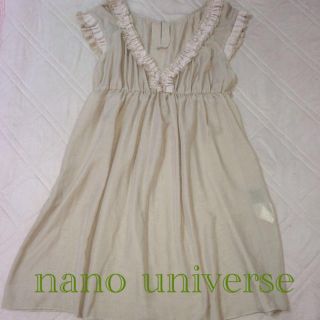 ナノユニバース(nano・universe)のナノユニバース♡Broderie&Co(ひざ丈ワンピース)