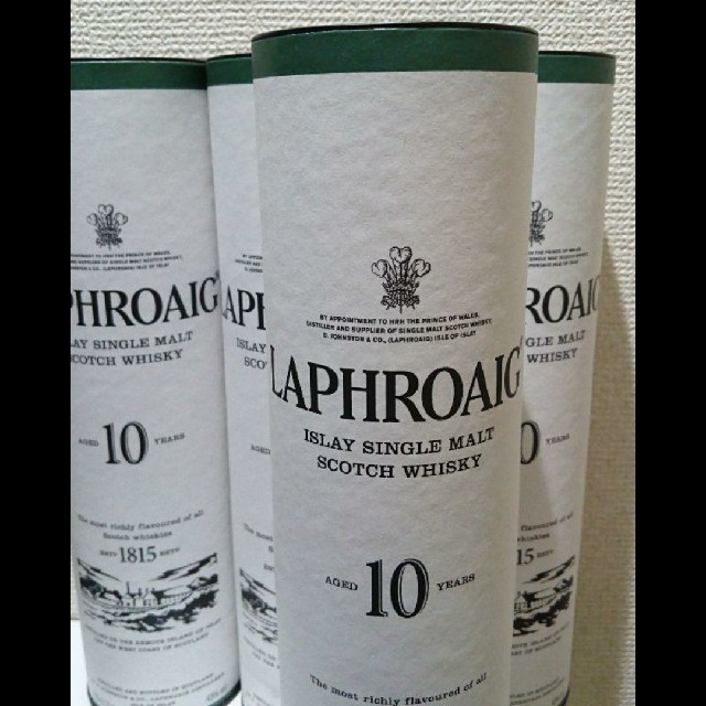 ラフロイグ10年43度750ml×4本 | casaronald.org.mx