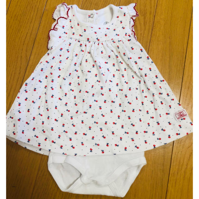 PETIT BATEAU - プチバトー 60cm ロンパース 女の子の通販 by Myhash's shop｜プチバトーならラクマ